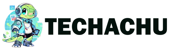 Techachu Logo and Text